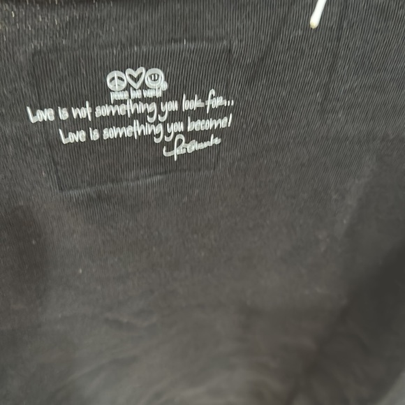 Peace love World Ruffled Bell Sleeve Sweatshirt - Picture 3 of 7